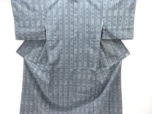 JAPANESE KIMONO / MAWATA OJIYA TSUMUGI / WOVEN FLOWER